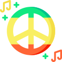 Reggae muziek draaien